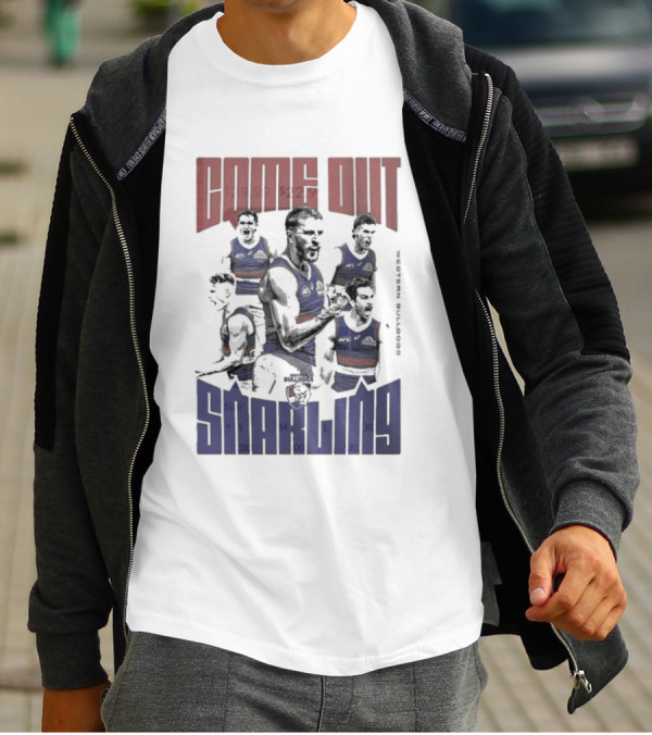 Come Out Snarling Western Bulldogs T-Shirt