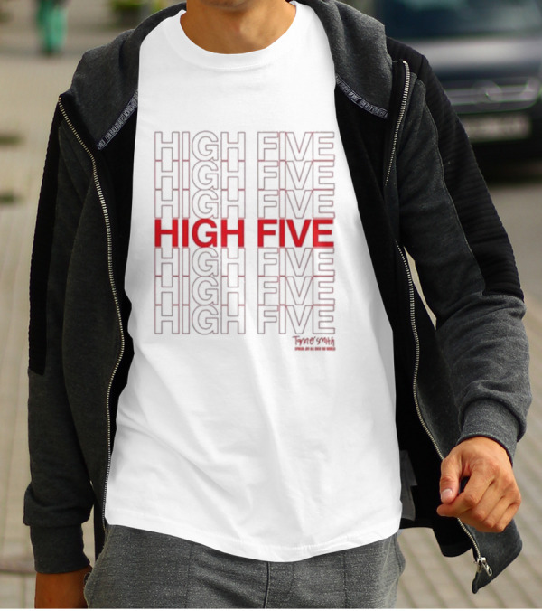 Anner Smith High Five Spread Joy All Over The World T-Shirt