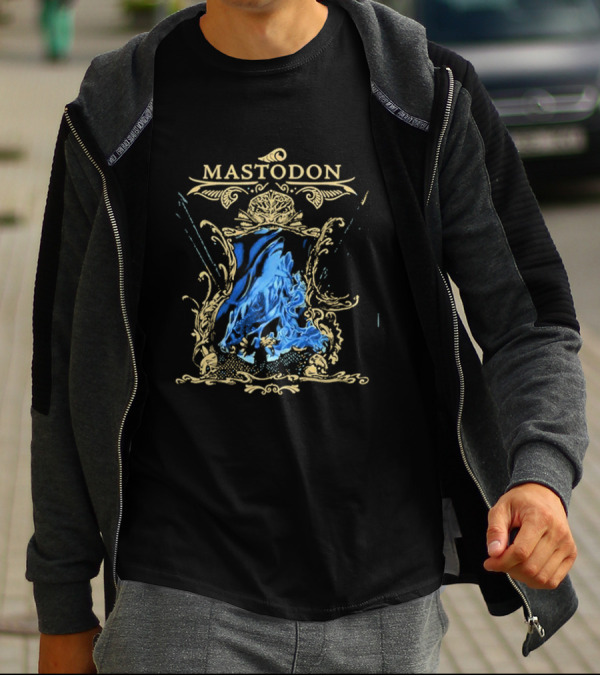 Mastodon Blue Sea Beast T-Shirt