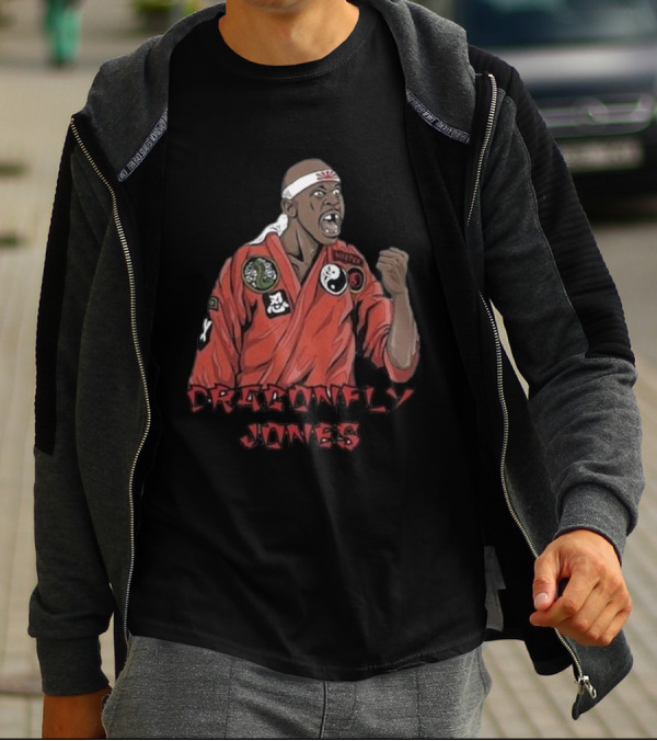 Dragonfly Jones Martin Lawrence Cartoon Mma Karate Kung Fu Martial Arts Iconic Red Gi T-Shirt