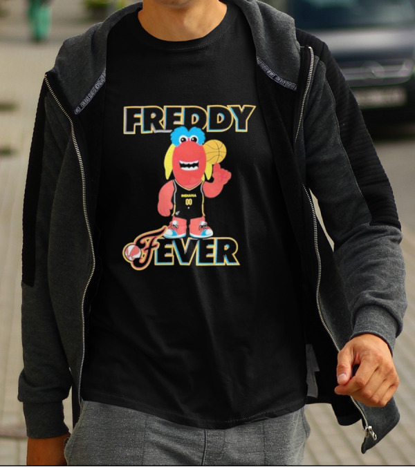 Freddy Fever Indiana Fever Basketball Mascot T-Shirt