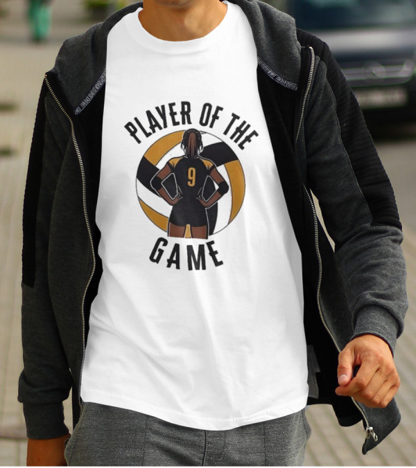 Player Of The Game 9 Volleyball T-Shirt