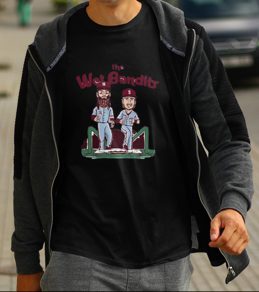 Brandon Marsh Bryson Stott The Wet Bandits Philadelphia Phillies MLB T-Shirt
