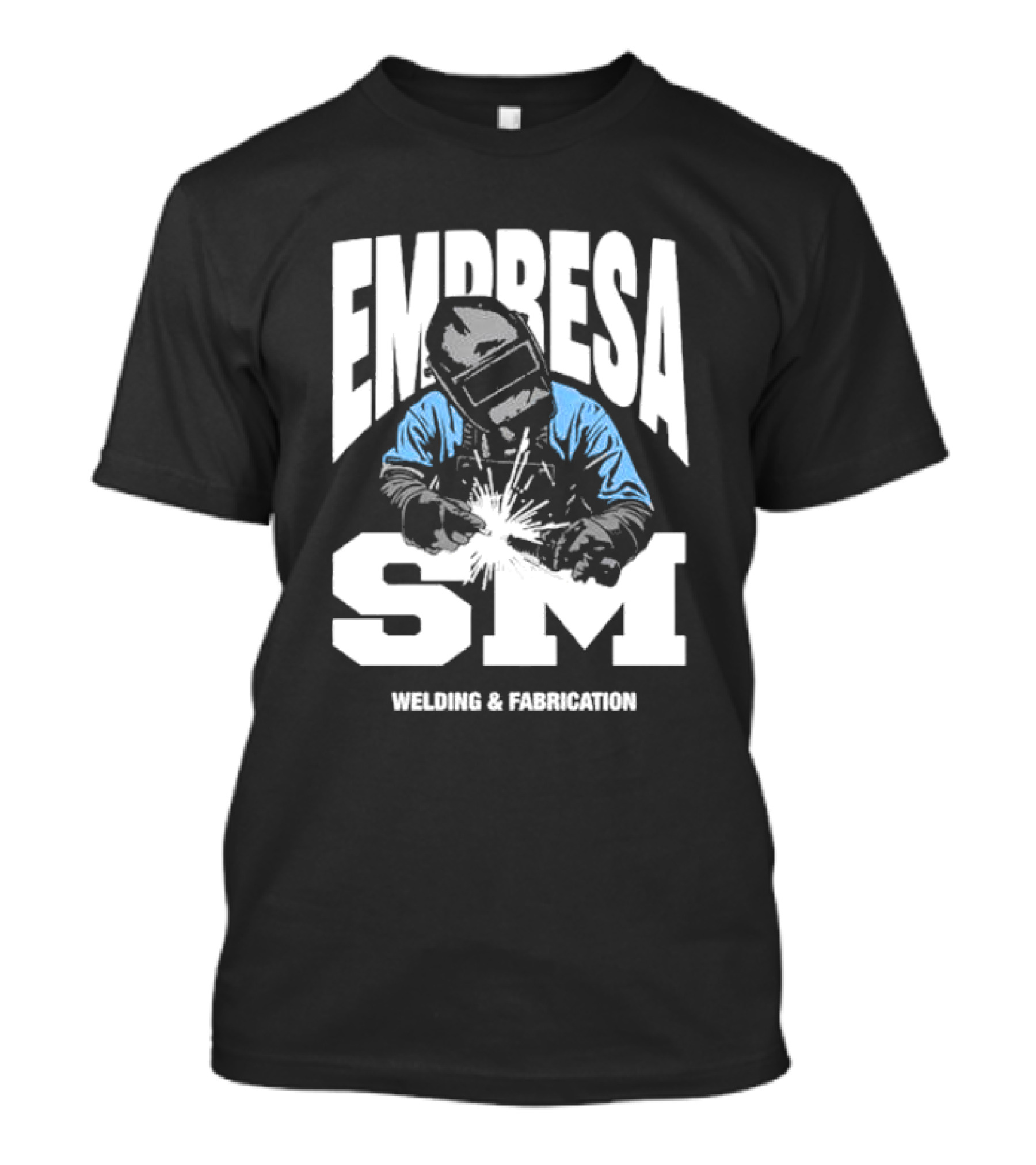 EMPRESA SM Welding And Fabrication Welder Iconic T-Shirt