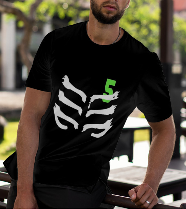 Lloyd Garmadon Ninjago Energy Elemental Symbol Number 5 T-Shirt