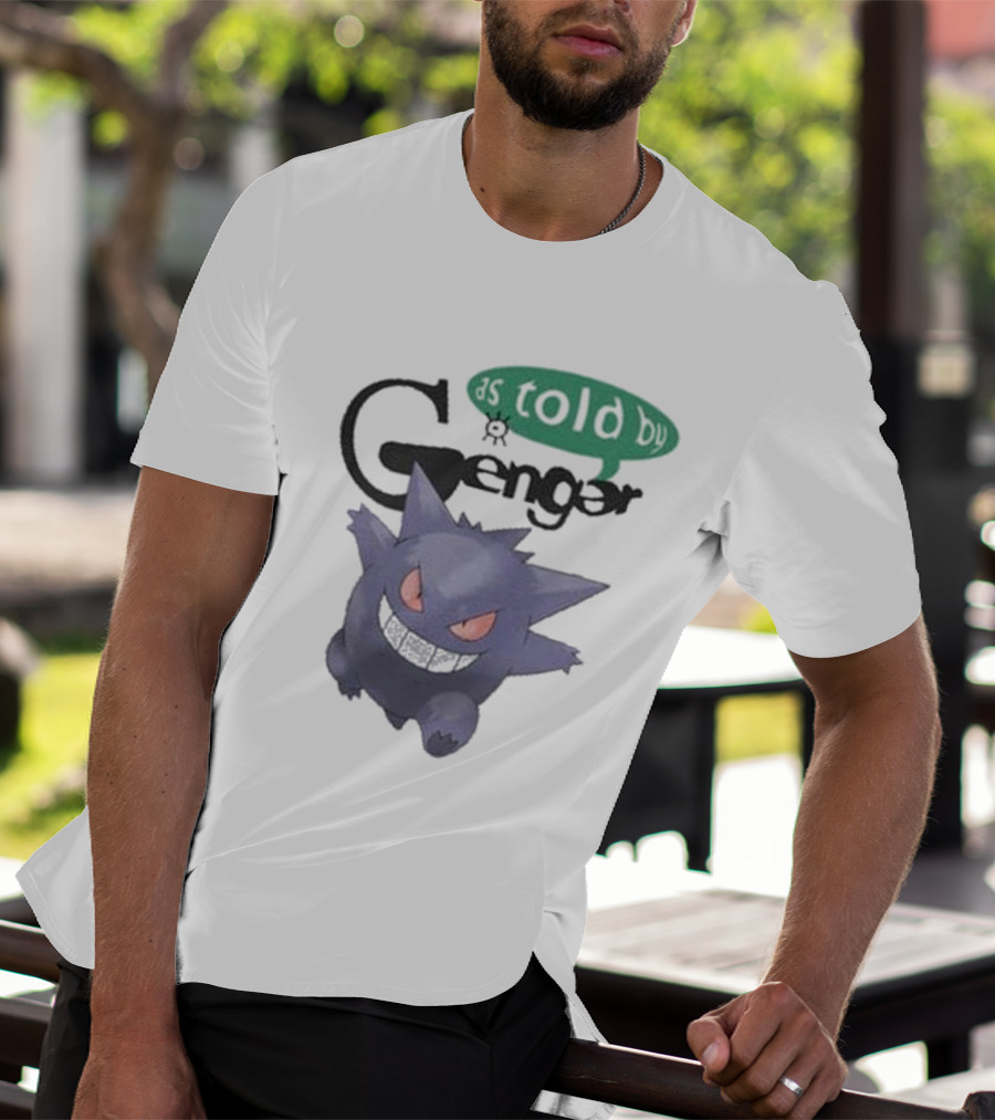 Pokemon As Told By Gengar Ghost-Type Adventure T-Shirt