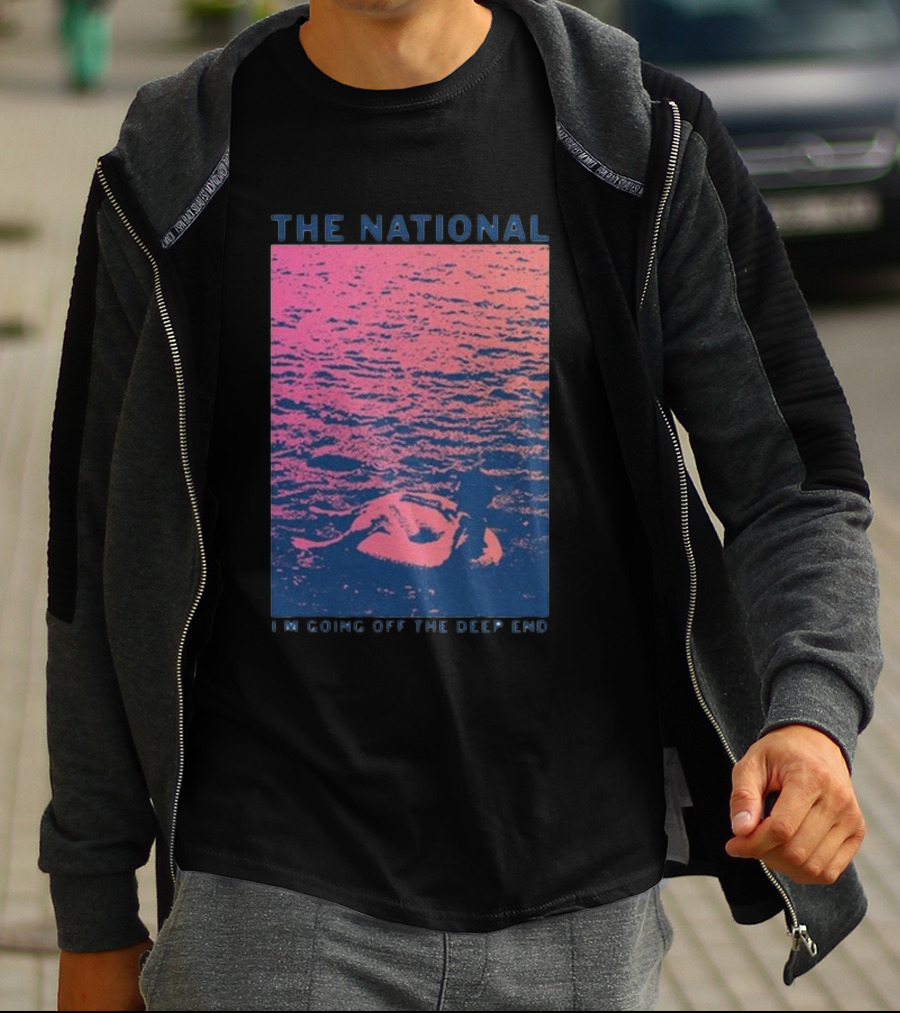 The National I'm Going Off The Deep End Vintage Swimmer T-Shirt