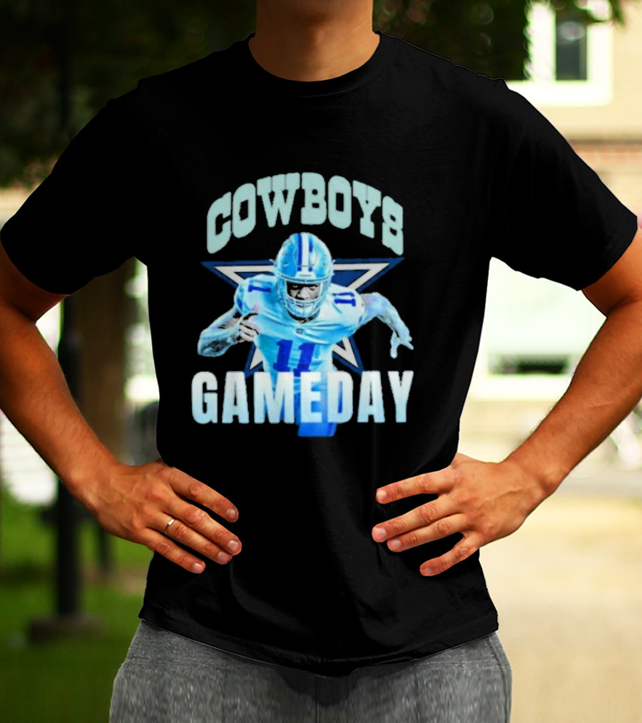 Micah Parsons Cowboys Gameday Star Athlete 11 T-Shirt
