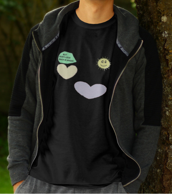 But Don't Look Back In Anger My Soul Slides Away I Heard You Say T-Shirt