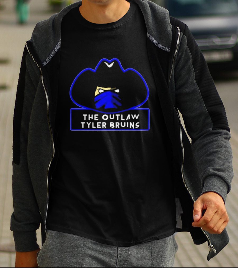 The Outlaw Tyler Bruins Cowboy Mask T-Shirt