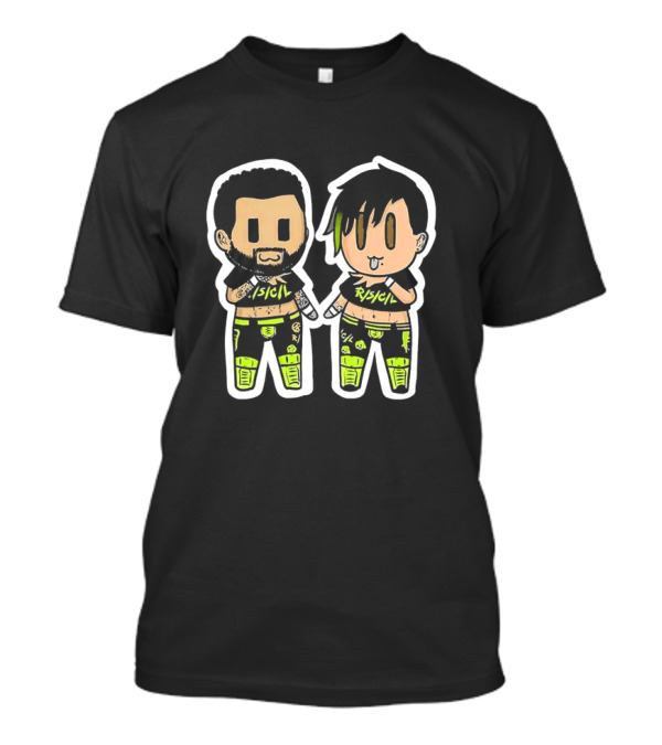 The Rascalz Trey Miguel And Zachary Wentz Rasclz Chibi Style Cartoon Characters T-Shirt