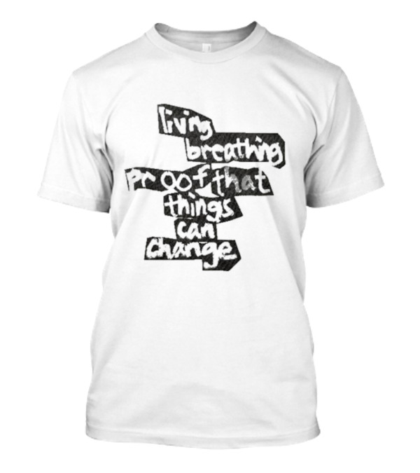 Living Breathing Proof That Things Can Change Chandlerd Moore In Yellow T-Shirt