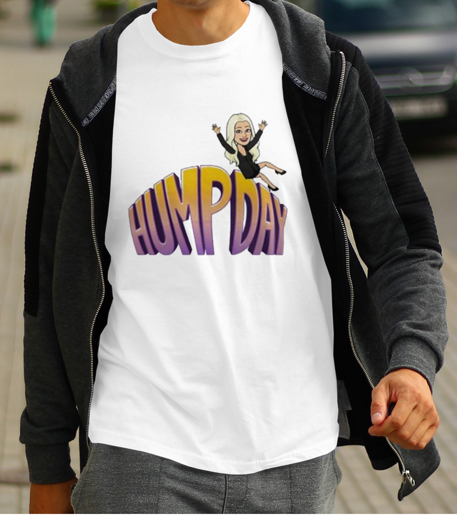 Debbie Quasimodo Hump Day Cartoon Character Text T-Shirt