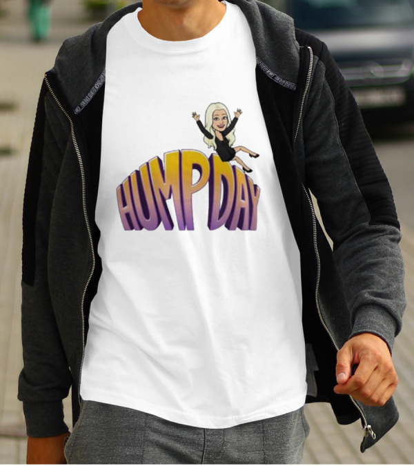 Debbie Quasimodo Hump Day Cartoon Character Text T-Shirt