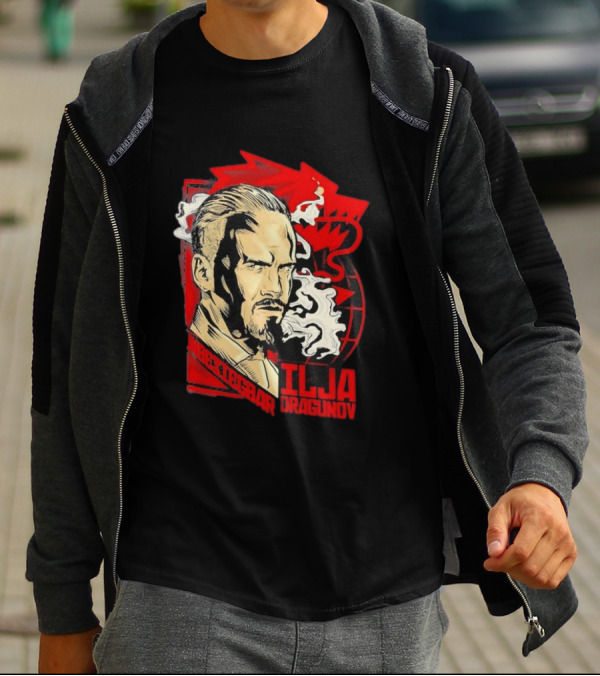Ilja Dragunov Unbesiegbar Red Dragon T-Shirt