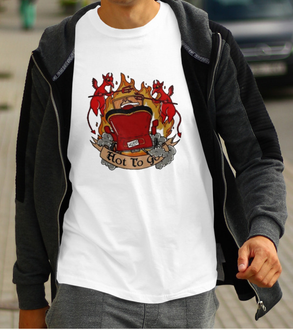 Hot To Go Flames Racing Devils Ryan L Wldryd T-Shirt