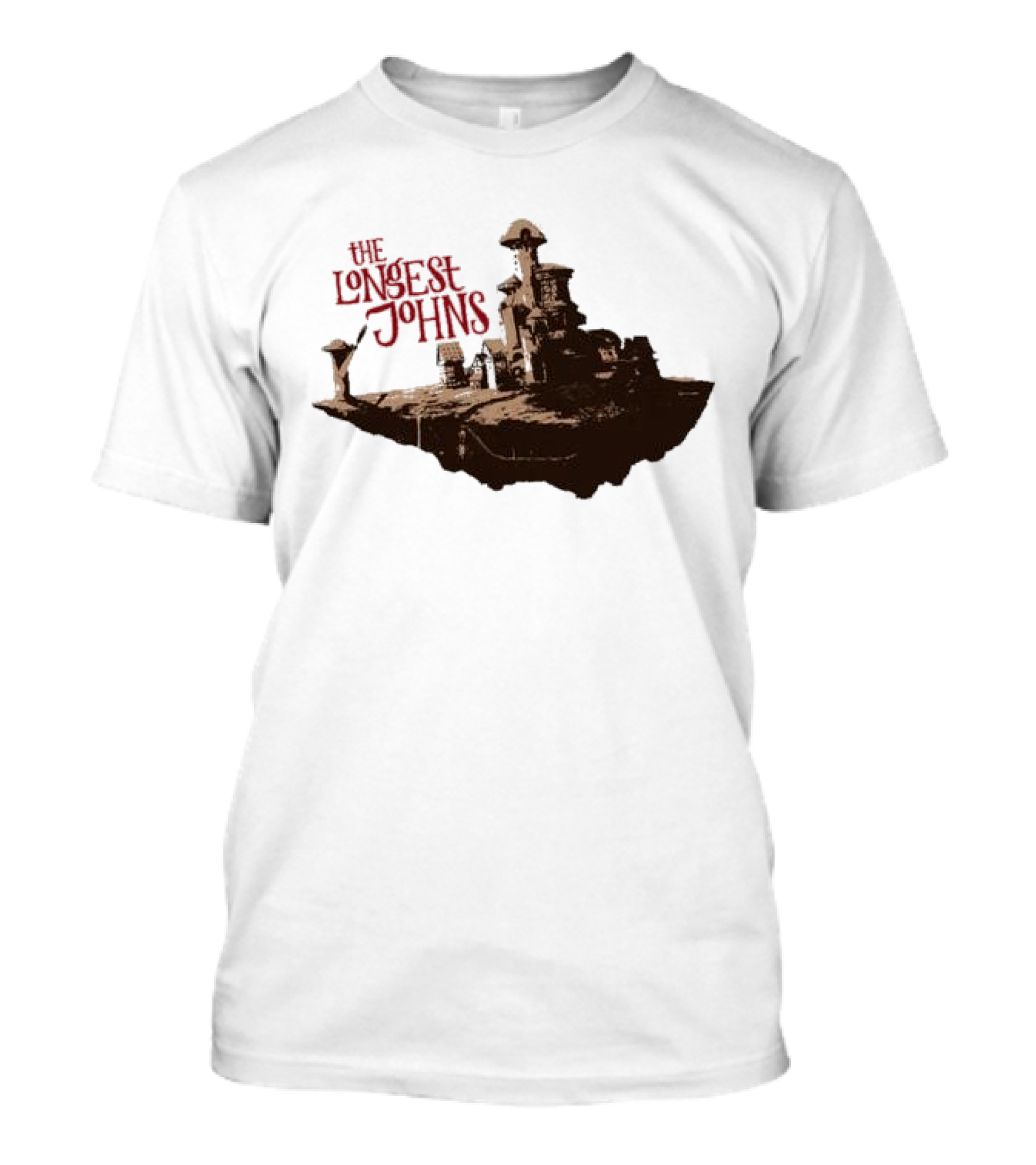 The Longest Johns Island Ship T-Shirt