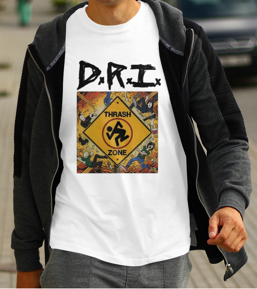 DRI Thrash Zone Texas Punk T-Shirt