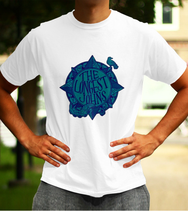 The Longest Johns Octopus Compass Jade T-Shirt