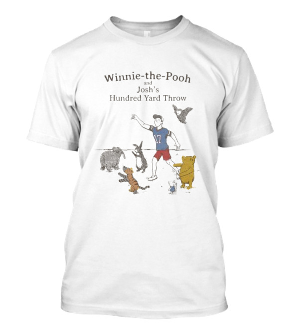 Winnie The Pooh And Josh's Hundred Yard Throw Buffalo Bills T-Shirt