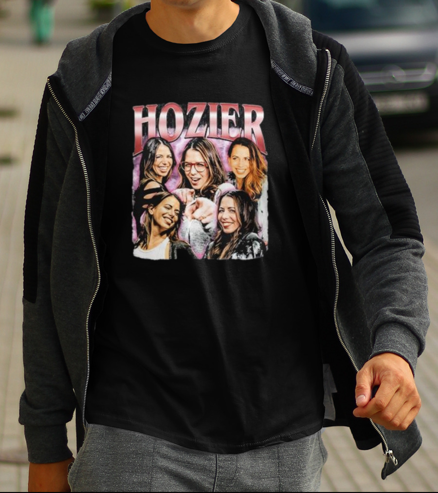 Hozier Melodyprints Laura Smiling Women Collage T-Shirt