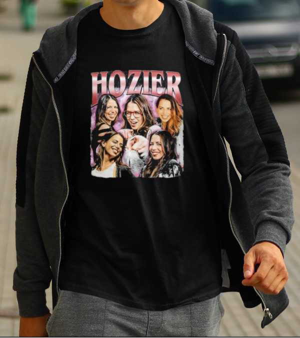 Hozier Melodyprints Laura Smiling Women Collage T-Shirt