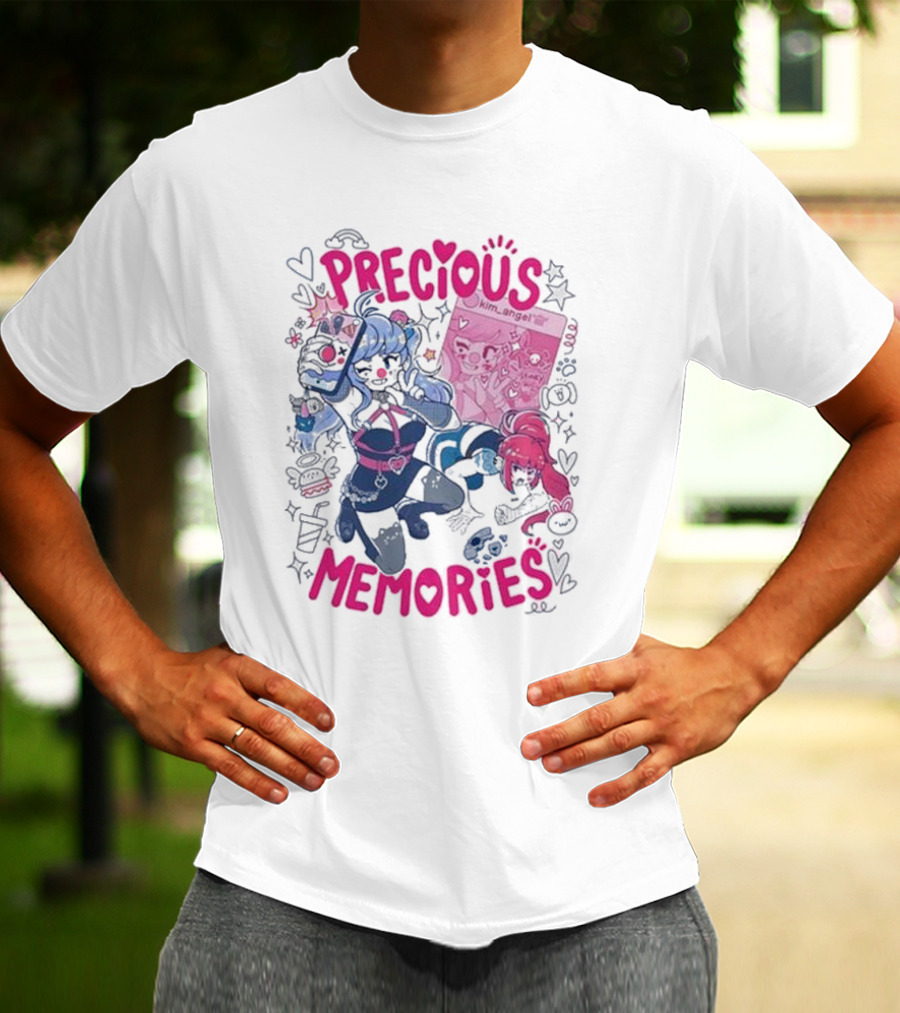 Precious Memories Kim_angel Anime Gaming Aesthetic T-Shirt