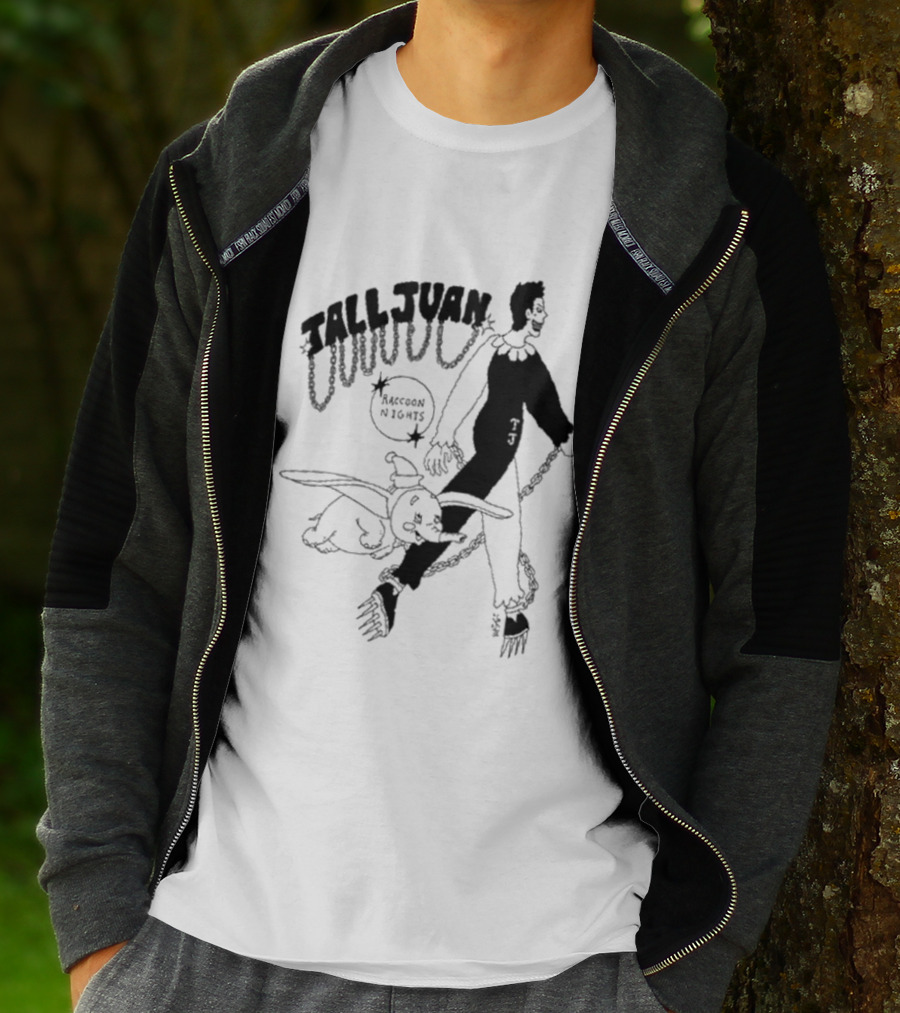 Tall Juan Raccoon Nights With Dumbo Character T-Shirt