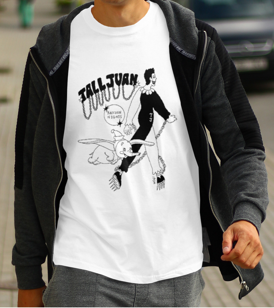 Tall Juan Raccoon Nights With Dumbo Character T-Shirt