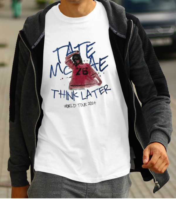 Tate McRae Think Later World Tour T-Shirt
