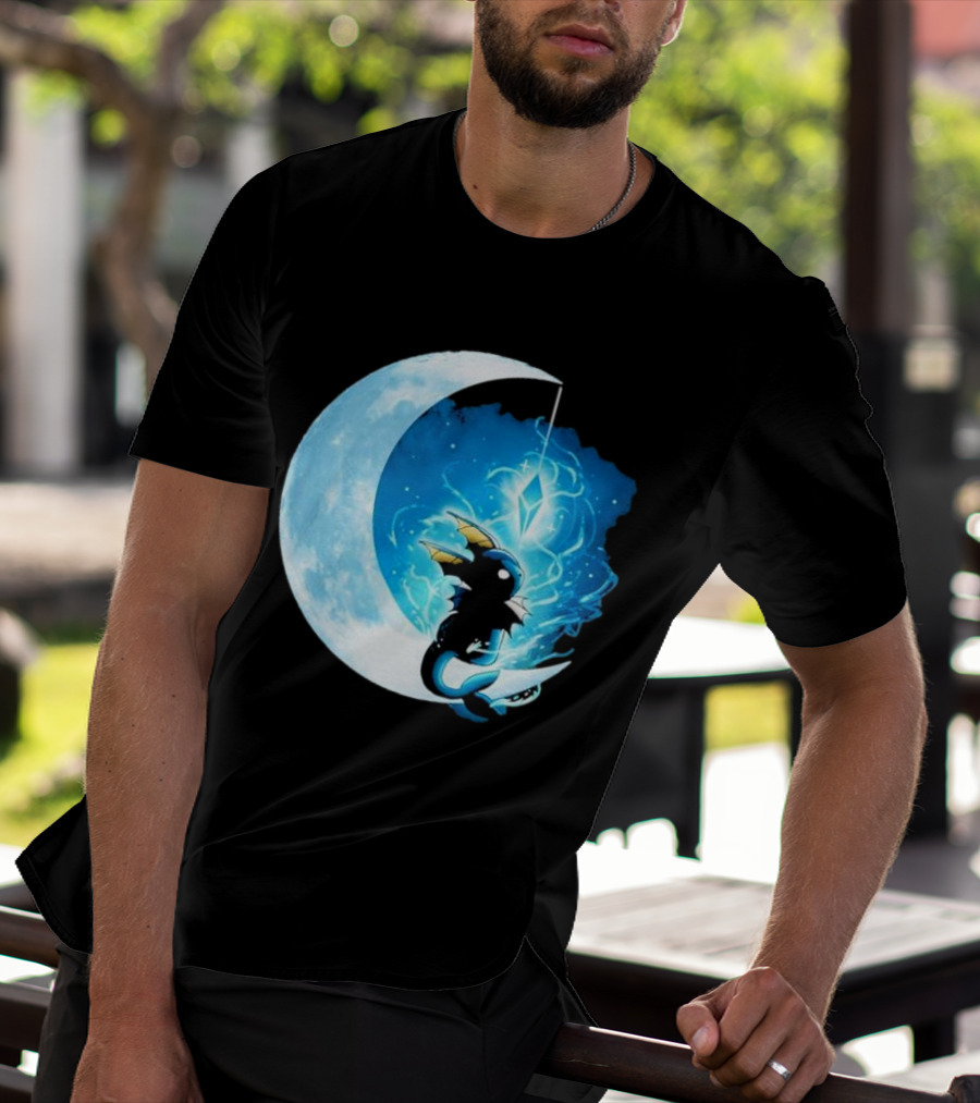 Water Stone Moon Dragon Vallina84 T-Shirt