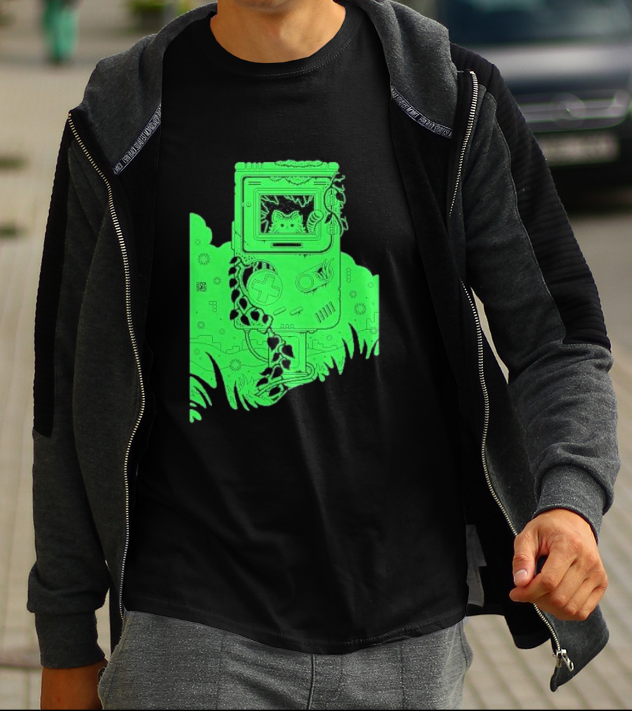 Abandoned Glow Retro Creature Drew Wise T-Shirt