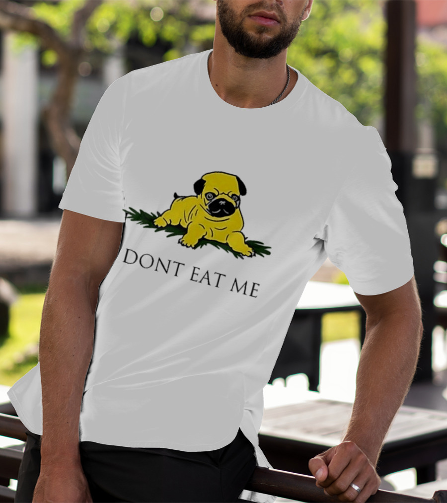 Benny Johnson Don’t Eat Me Pug Bulldog T-Shirt