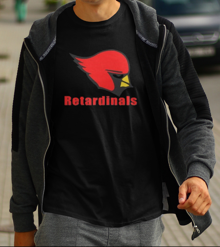 Arizona Retardinals Red Birdhead T-Shirt