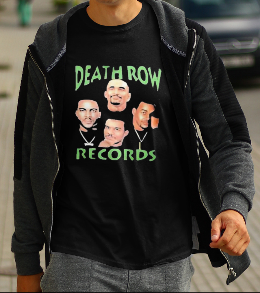 Death Row Records Famous Artists Icons T-Shirt