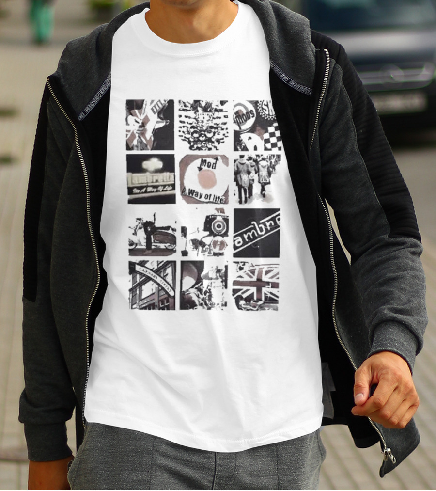 Lambretta Mod A Way Of Life Target Scooter T-Shirt