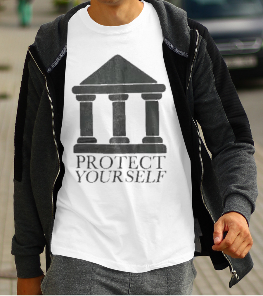 Min-nano X The Mall Power Protect Yourself T-Shirt