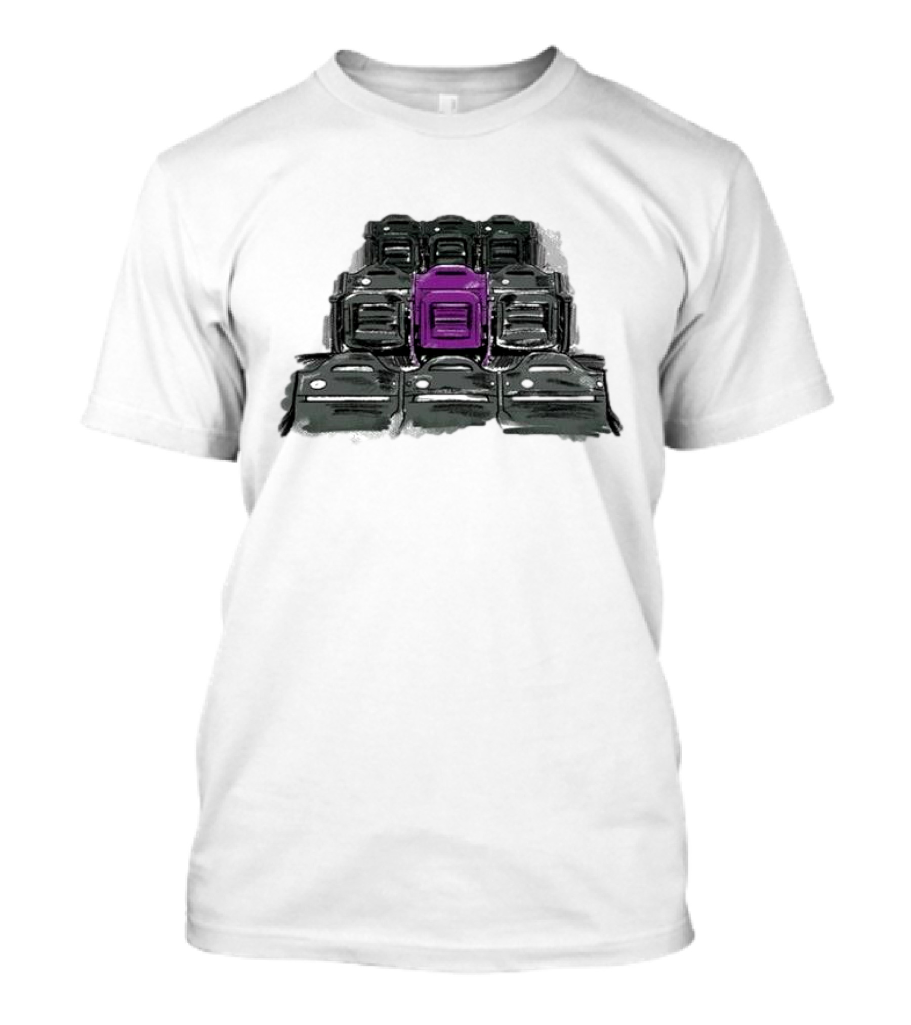 We Gotta Believe The Purple Seat Amidst Black Rows T-Shirt