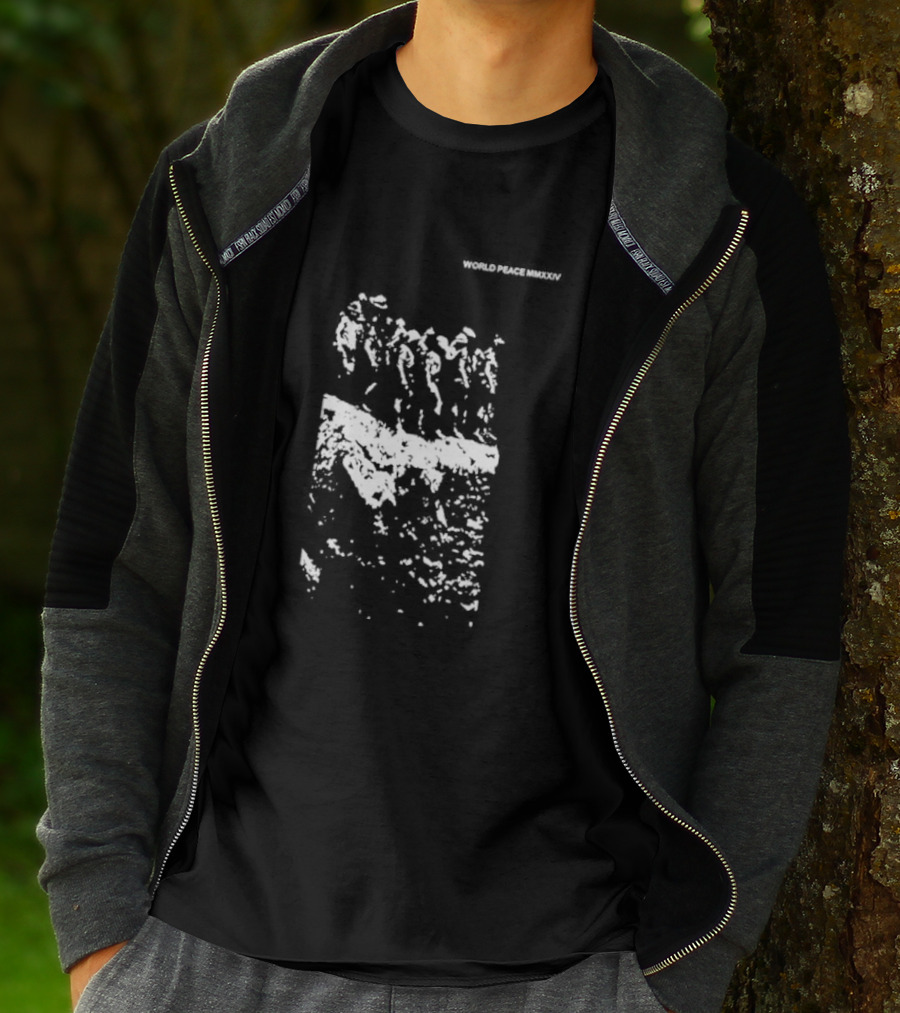 WORLD PEACE MMXXIV Pilgrimage Journey Unity T-Shirt