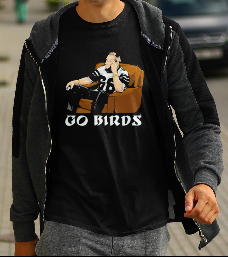 Go Birds Andy Reid Chair Football Fan T-Shirt