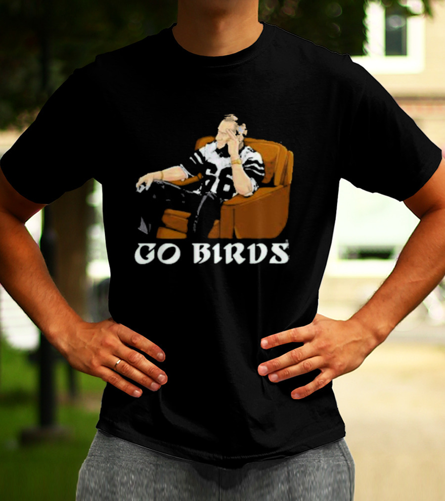 Go Birds Andy Reid Chair Football Fan T-Shirt