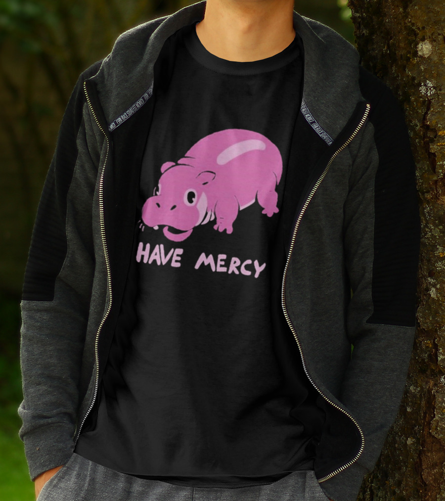 Have Mercy Pink Hippo T-Shirt