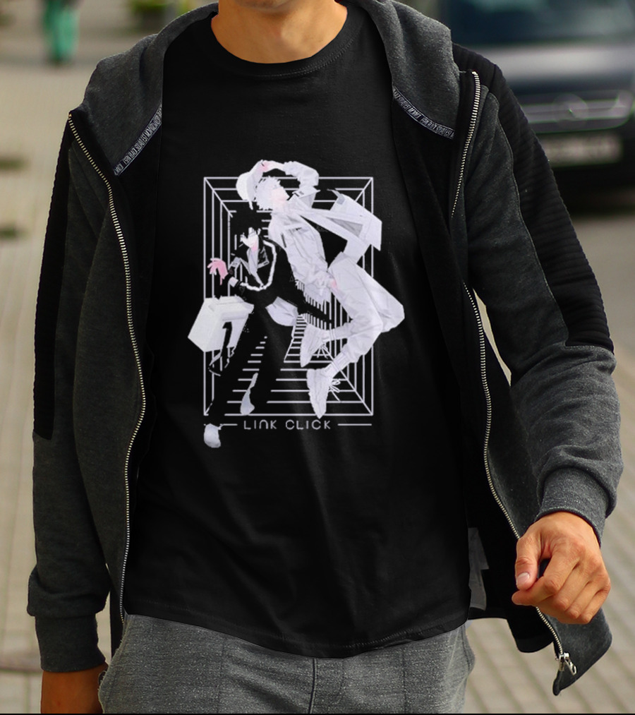 Link Click Duo Character Box T-Shirt