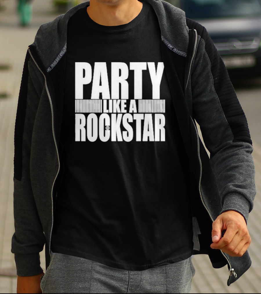 6Arelyhuman Party Like A Rockstar T-Shirt