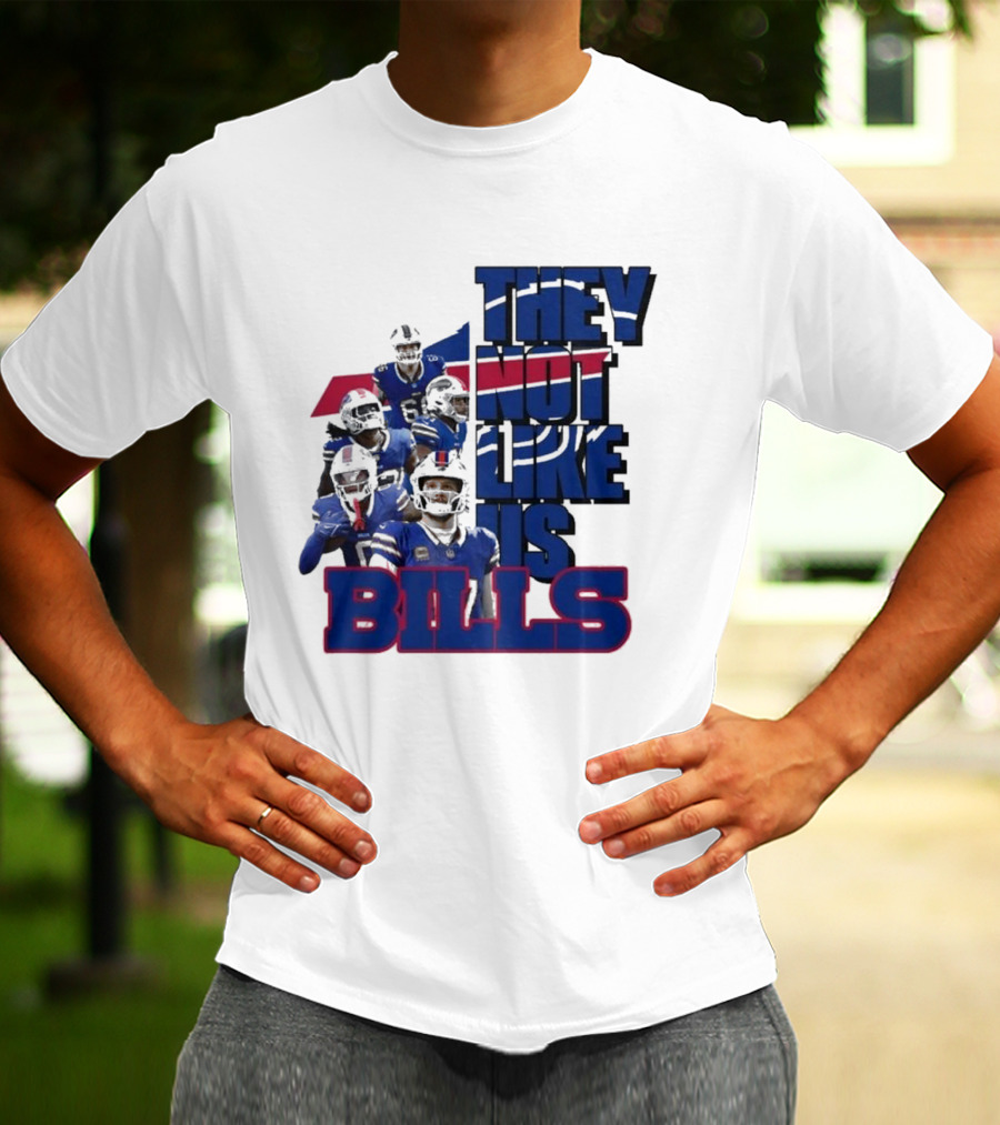 They Not Like Us Bills Buffalo T-Shirt