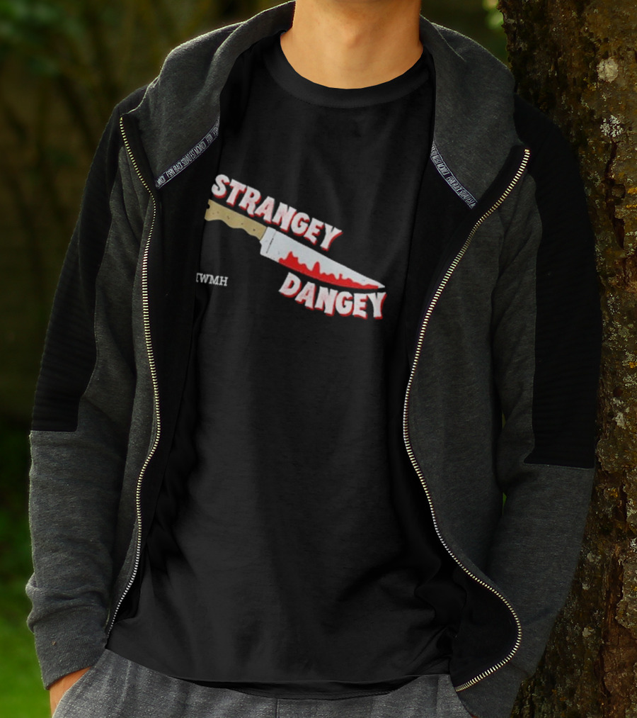 Mwmh Strangey Dangey Bloody Knife T-Shirt