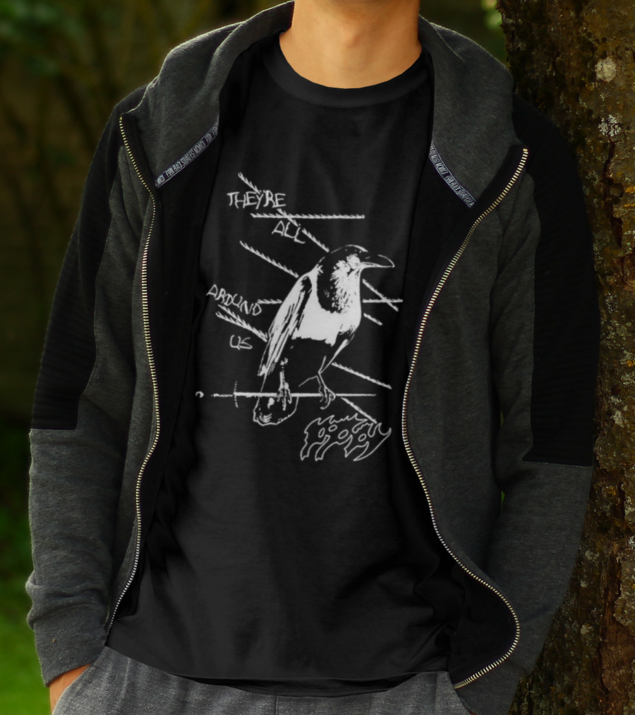 Poppy They’re All Around Us Crow T-Shirt