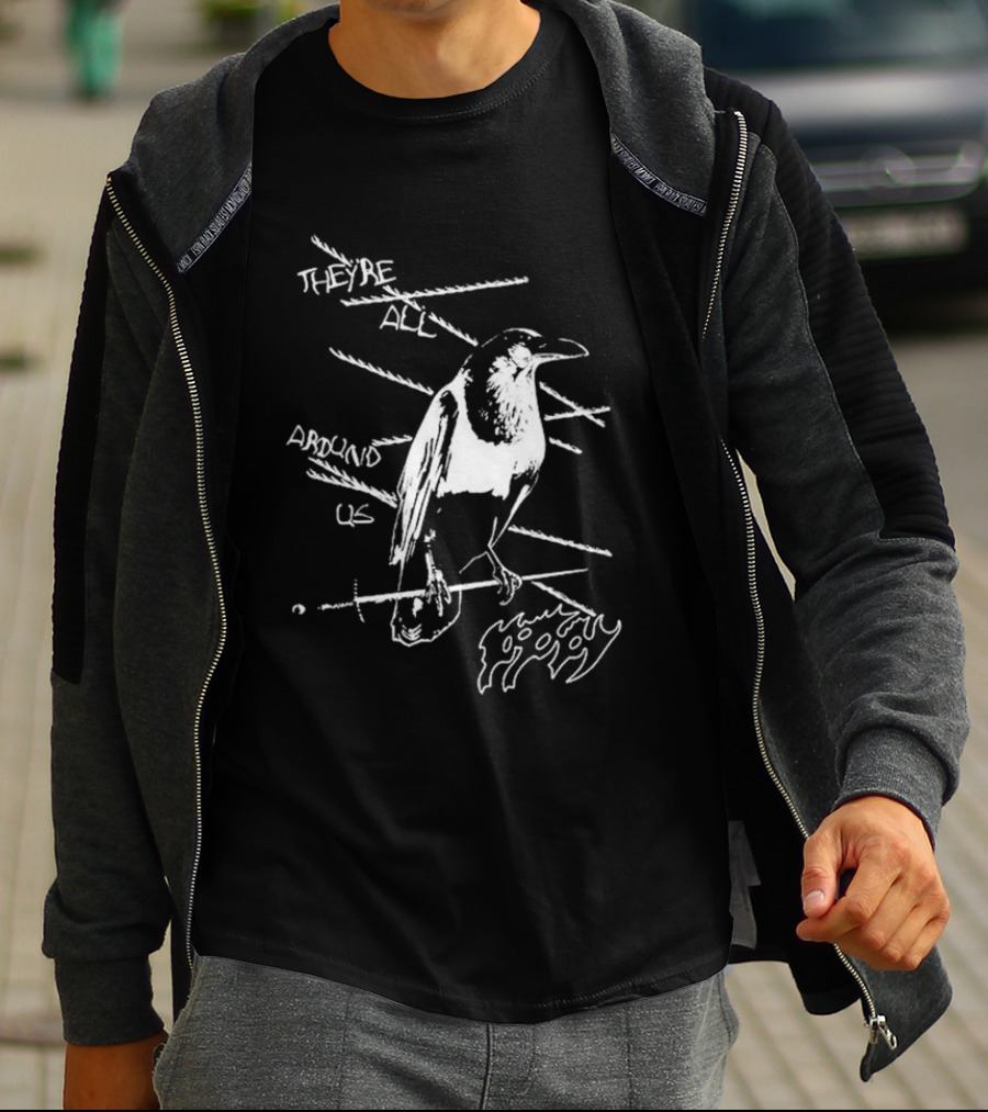 Poppy They’re All Around Us Crow T-Shirt