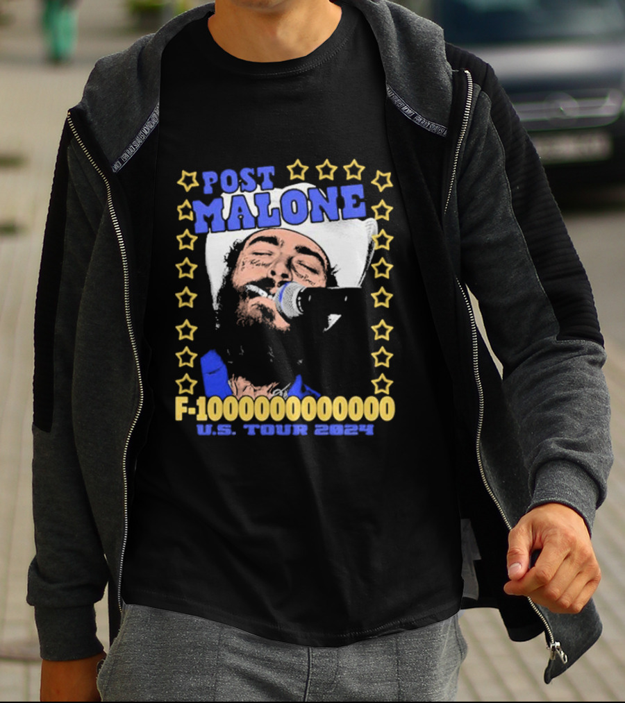 Post Malone F-1000000000000 U.S. Tour T-Shirt