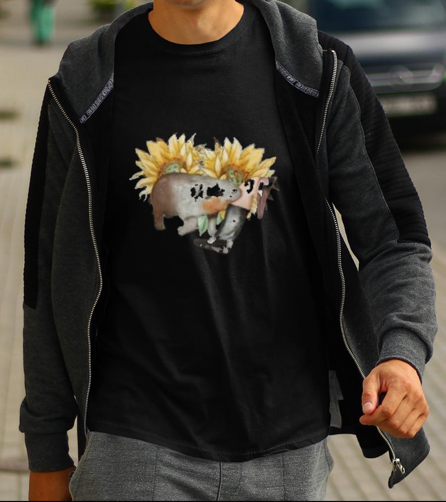 I Won’t Apologize For Being Passionate Sunflower And Sloth T-Shirt